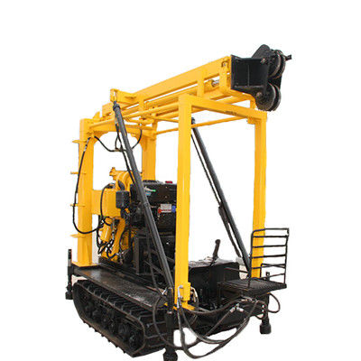 130m 180m 200m Kedalaman Crawler Tipe Water Well Drilling Rig 2200KW Mesin Diesel