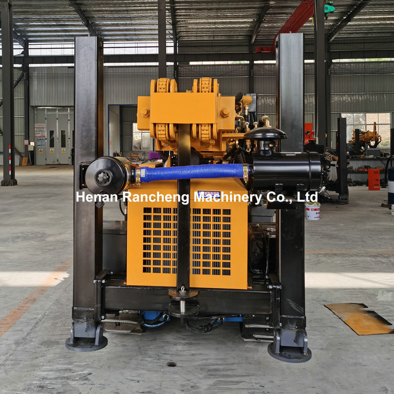 180m Deep Rock RCF180C Crawler Pindah Multifungsi Air Well Pengeboran Rig Di stok