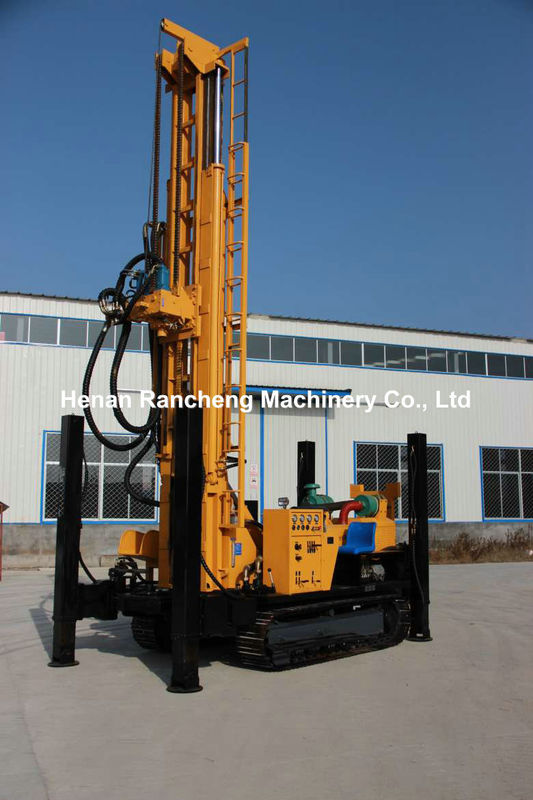 154kw Diesel Crawler Mobile Hydraulic Rotary 800m Tambang Deep Hole Underground Air Well Pengeboran Rig