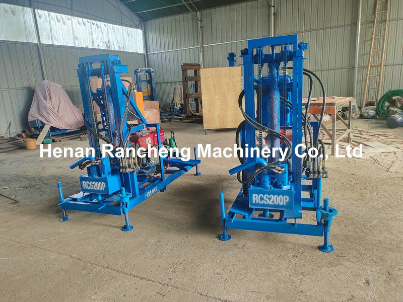 Mesin Pengeboran Sumur Air Portable yang Kuat untuk kedalaman pengeboran 150m dan diameter 450mm