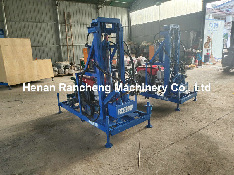 Mesin Pengeboran Sumur Air Portable yang Kuat untuk kedalaman pengeboran 150m dan diameter 450mm