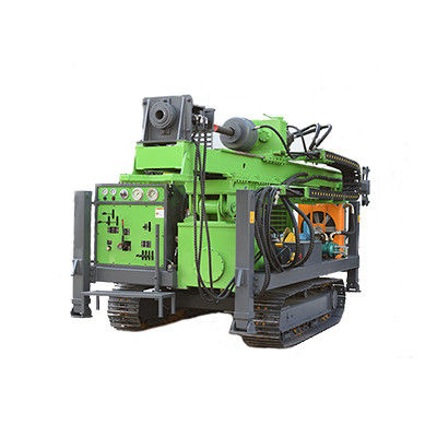 800m - 1400m kedalaman mesin pengeboran inti hidrolik 118KW mesin 6 silinder