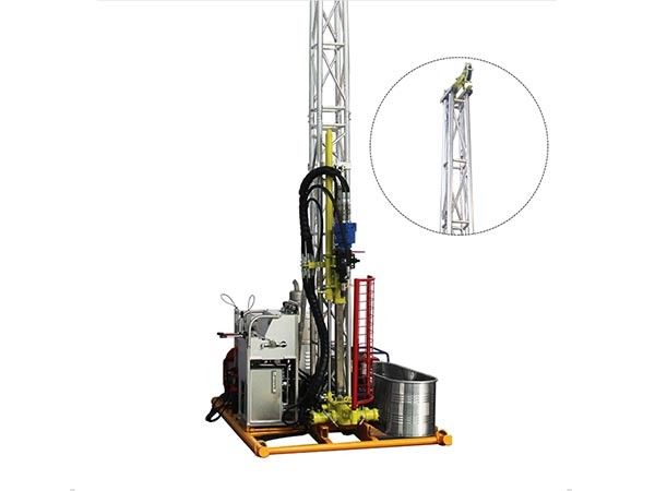 Pengeboran inti portabel hidrolik 1m Rod Panjang 30m / 100m / 200m kedalaman