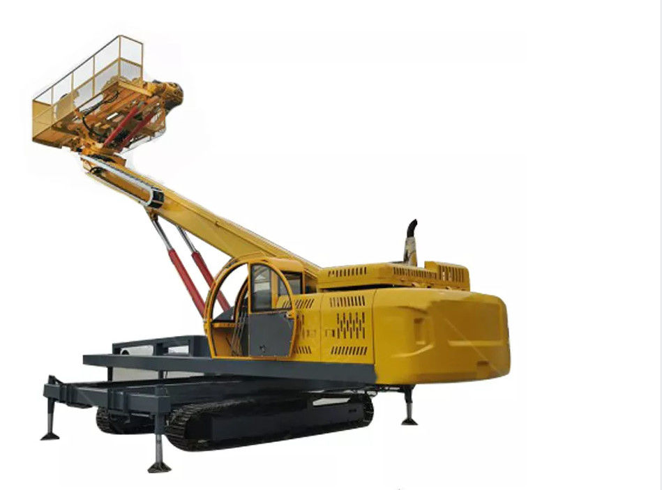 50m kedalaman pengeboran multi-tujuan hidrolik Crawler mesin pengeboran 130KW untuk perlindungan lereng