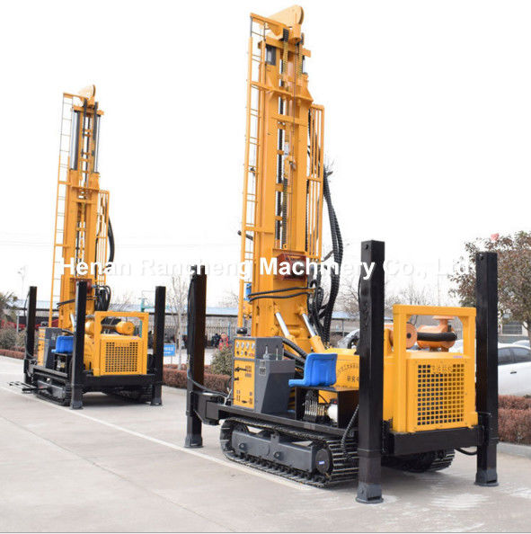600m Deep Water Well Mesin Diesel Pengeboran Rig RCF600C DTH Pertambangan Crawler dipasang Mesin