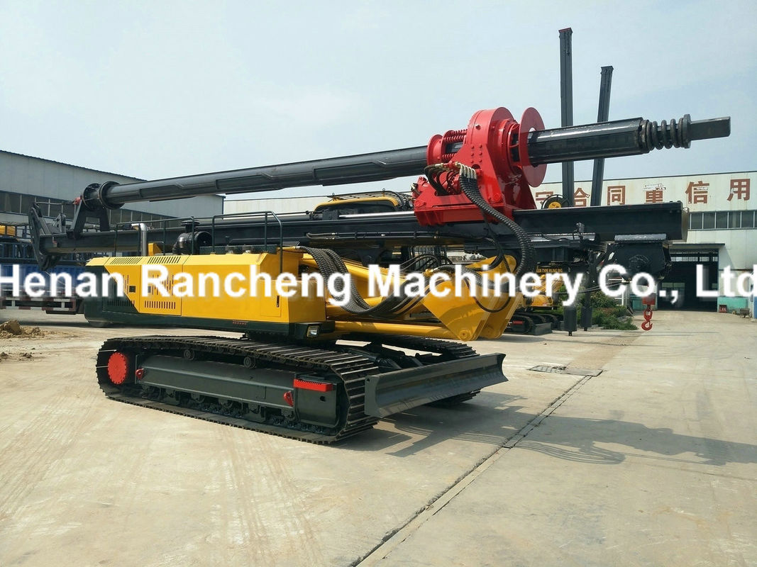 Peralatan Teknik RCQ530 Rotary Drilling Rig Crawler Type Machine