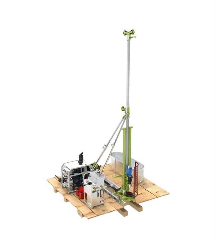100m / 200m / 300m kedalaman core pengeboran rig 33KW portable core pengeboran peralatan