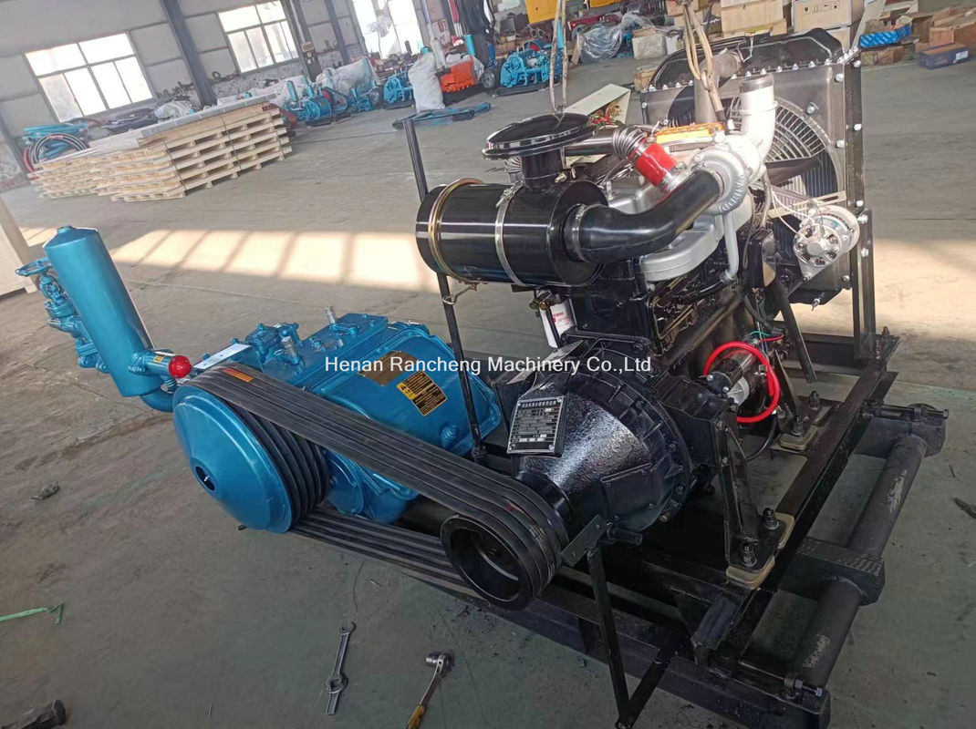 Mesin Diesel Tipe Max 600L/Min Pompa Lumpur Dengan Motor Listrik