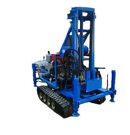 22HP / 16.2KW Portable Boring Rig Untuk Air Well 150m kedalaman 50mm Bor Dia