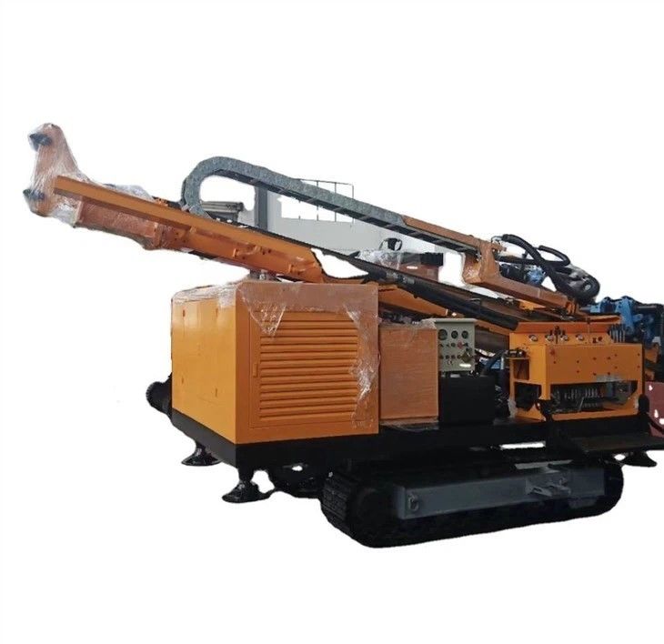 150m kedalaman pengeboran RC Pengeboran Rig 1.2km/h kecepatan berjalan Hydraulic Crawler Pengeboran Rig