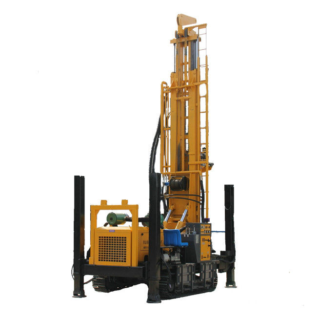140mm - 400mm Bore Dia Peralatan Pengeboran sumur air 600m Kedalaman 118KW Mesin Yuchai
