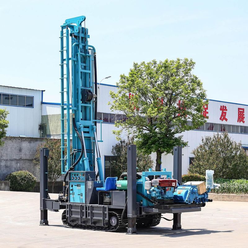 Rock Killer Pengeboran Rig 350m Deep Bored Mesin Pengeboran Sumur Dengan Diameter 100-350mm