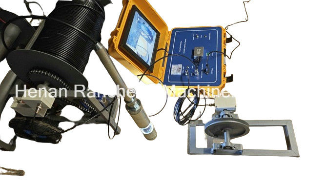 Borewell Testing Camera Range Pengukuran 0-1KM Probe Interface Connects Probe For Borewell Checking Camera