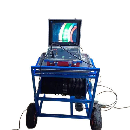 Efisien Monitor Dengan Waterproof Kamera Borehole Inspeksi Kamera Sambungkan Antarmuka Sensor kedalaman