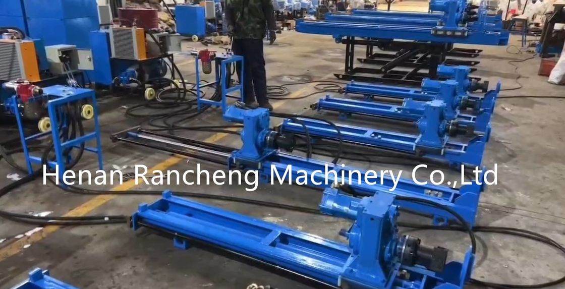 14 Mpa Sistem Hidraulik Tekanan Rating Teknik Pengeboran Rig Anchor Pengeboran Rig Untuk kedalaman pengeboran 40-60m