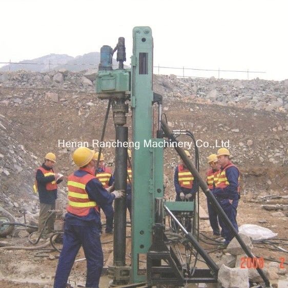 980 Nm Nominal Output Torque Anchor Mesin Pengeboran Untuk Slope Engineering Pengeboran