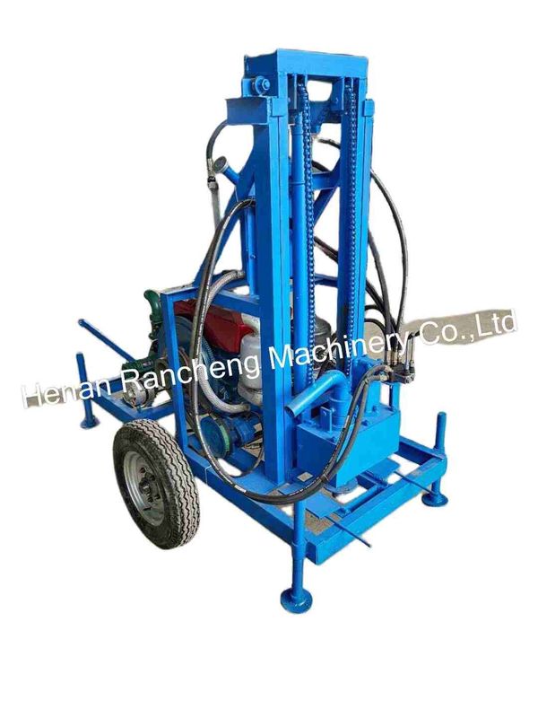 Mesin Pengeboran Sumur Air Portable yang Kuat untuk kedalaman pengeboran 150m dan diameter 450mm