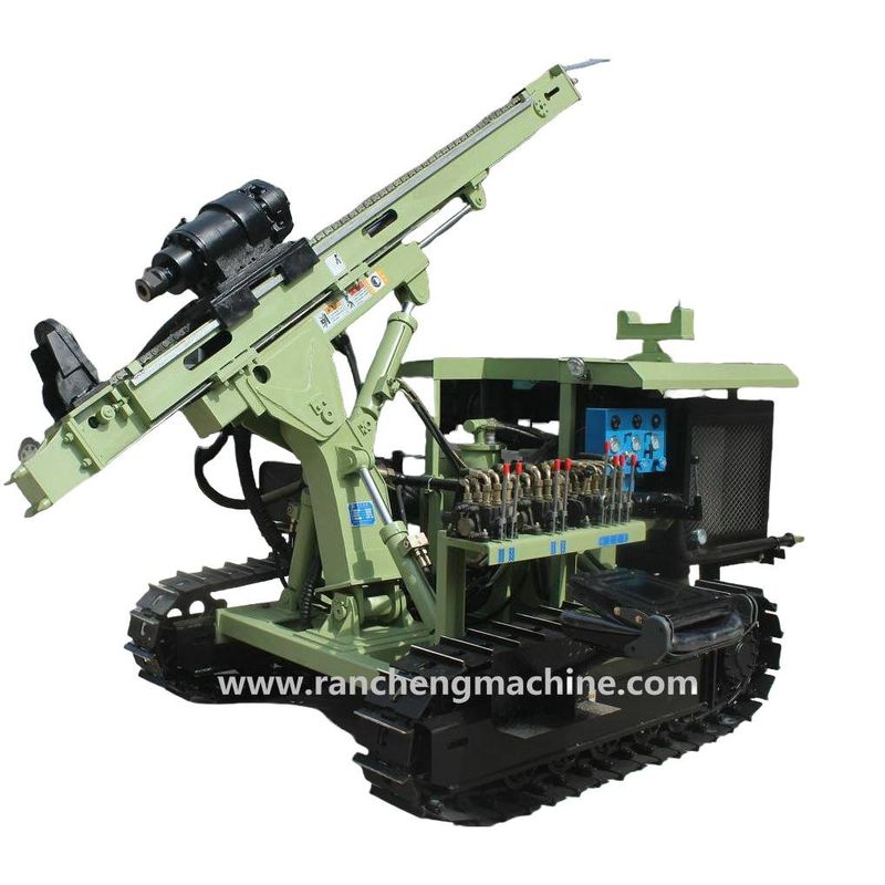 Max Bore Diameter 400mm RC130Y Micro Pile Rig Solusi Pengeboran Serbaguna Untuk Air Well Auger Piles Proyek DTH