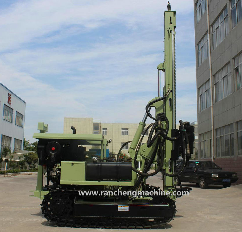 Max Bore Diameter 400mm RC130Y Micro Pile Rig Solusi Pengeboran Serbaguna Untuk Air Well Auger Piles Proyek DTH