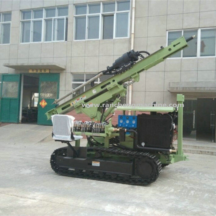 Max Bore Diameter 400mm RC130Y Micro Pile Rig Solusi Pengeboran Serbaguna Untuk Air Well Auger Piles Proyek DTH