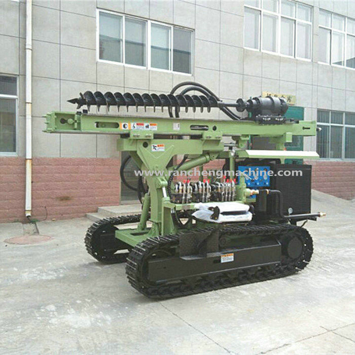 RC130Y Micro Pile Rig Luar Biasa 400mm Diameter Bor Ideal Untuk Water Well Versatile Auger Pile Dan Pengeboran DTH
