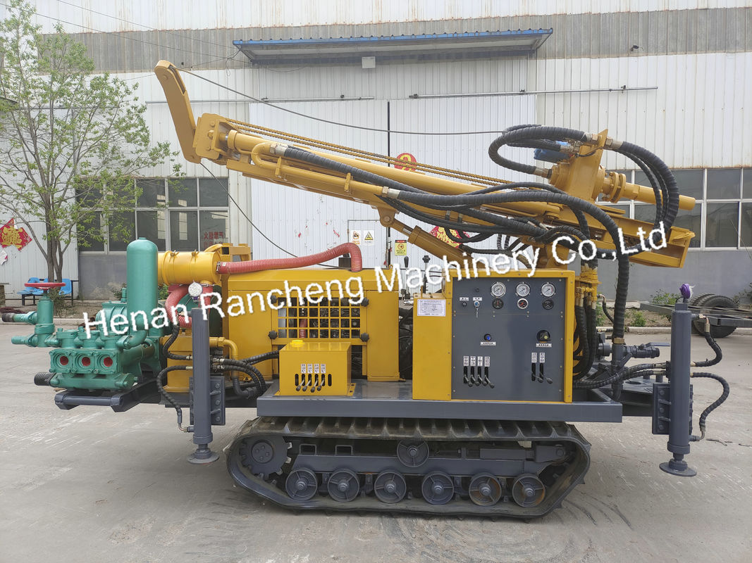 Hydraulic 100m 150m Water Well Drilling Rig Depth Rotary Water Well Drilling Machine Dengan Kapasitas kedalaman