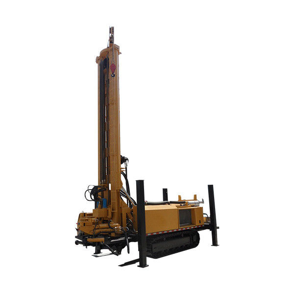 RCF800C 800m Pengeboran Rig Cummins Mesin Steel Crawler Jenis Well Pengeboran Rig