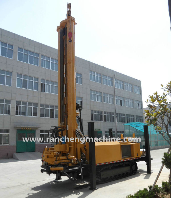 RCF800C 800m Pengeboran Rig Cummins Mesin Steel Crawler Jenis Well Pengeboran Rig