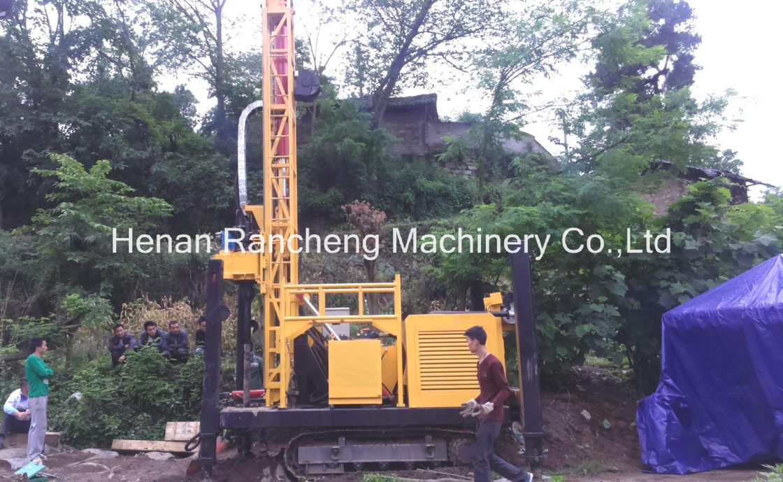 Peredaran Reverse RC Mesin Pengeboran Mesin Eksplorasi 300m kedalaman Hydraulic Core Pengeboran Rig