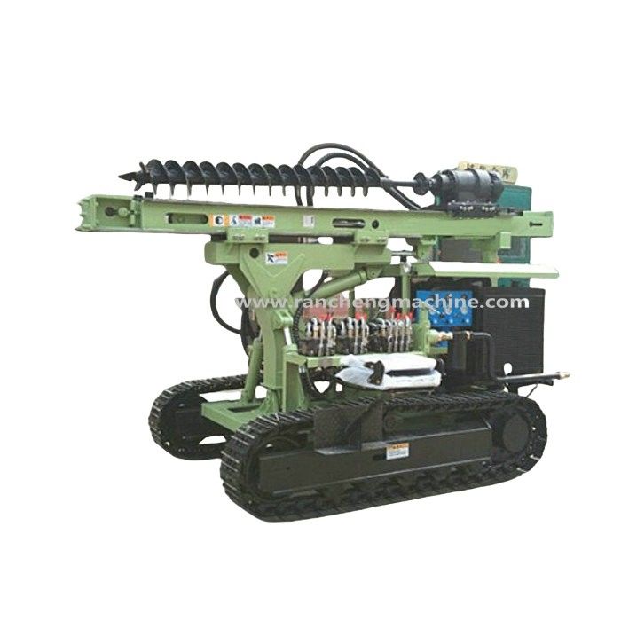 RC130Y Micro Pile Rig Luar Biasa 400mm Diameter Bor Ideal Untuk Water Well Versatile Auger Pile Dan Pengeboran DTH