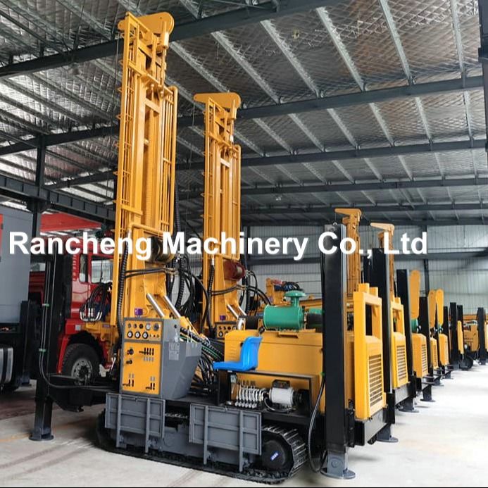 30° Kemampuan Mendaki 800m Bore Deep Water Well Rig dengan kekuatan angkat 30T
