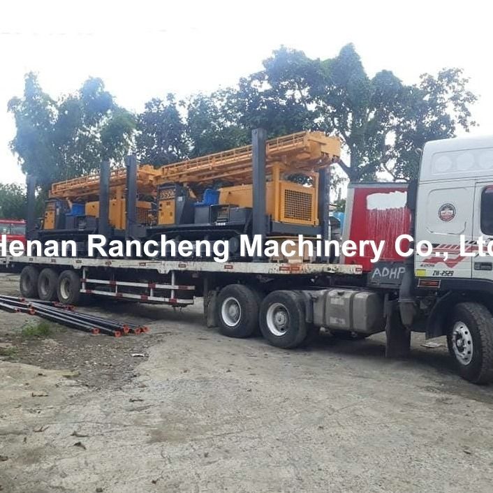 30° Kemampuan Mendaki 800m Bore Deep Water Well Rig dengan kekuatan angkat 30T