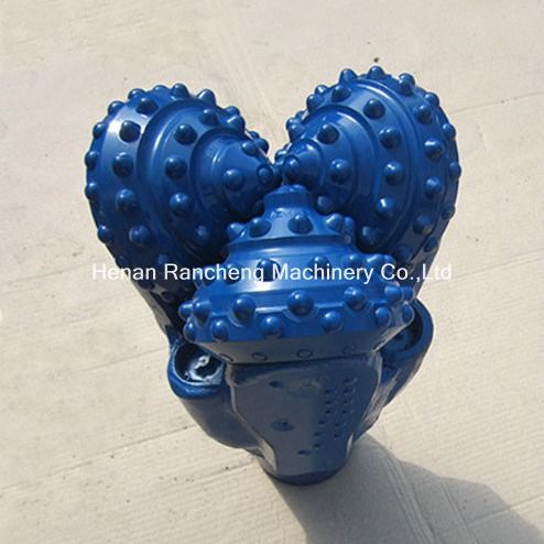 Aksesoris alat untuk pengeboran air rig 100mm - 400mm Tricone Bor Bit Untuk batuan keras