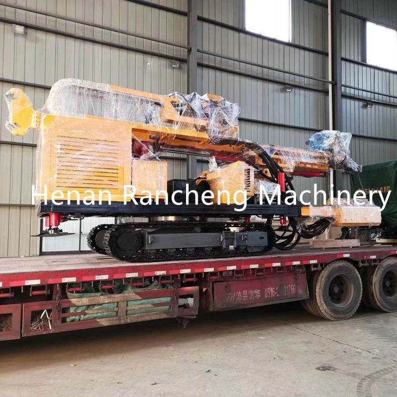 RCJ150RC Mesin Pengeboran Insinyur Hidraulik 150m Lubuk Pengeboran Jenis Crawler Mesin Pengeboran RC Hidraulik
