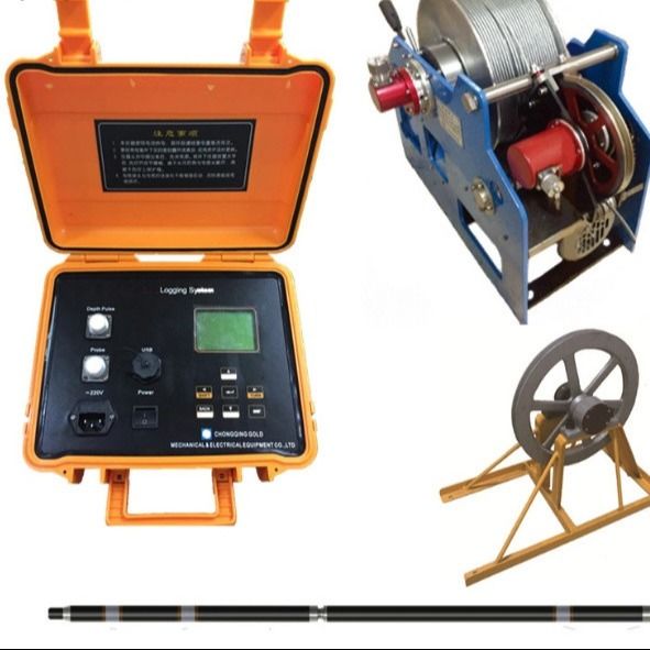 300m RCQ-2D Peralatan Logging Borhole dengan JMZD-2D Sidewall Density Gamma Probe