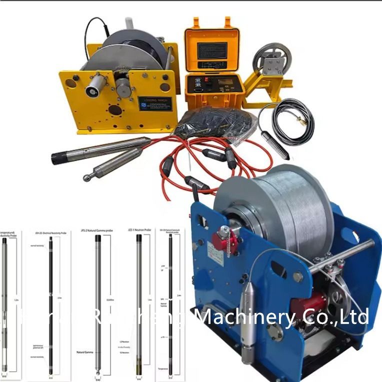300m RCQ-2D Peralatan Logging Borhole dengan JMZD-2D Sidewall Density Gamma Probe