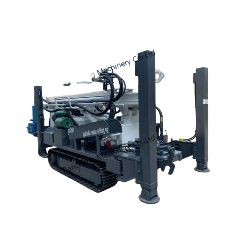 Harga Pabrik 1000m kedalaman mesin pengeboran sumur air rig Dengan 194KW Cummins di stok