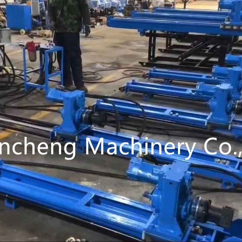 40-60m Split Type Hydraulic Anchor Drilling Rig Dengan 25 KN Daya Tarik Maksimum
