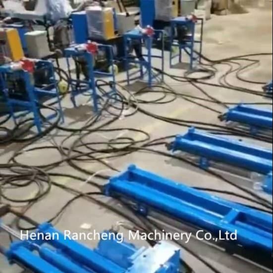 40-60m Split Type Hydraulic Anchor Drilling Rig Dengan 25 KN Daya Tarik Maksimum