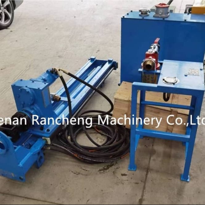 40-60m Split Type Hydraulic Anchor Drilling Rig Dengan 25 KN Daya Tarik Maksimum