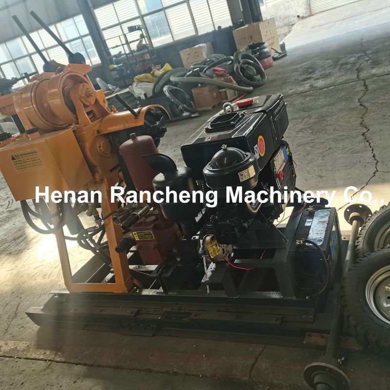 Rig Pengeboran Lubang Kecil Serbaguna Untuk kedalaman hingga 200m Dengan Sistem Hidraulik