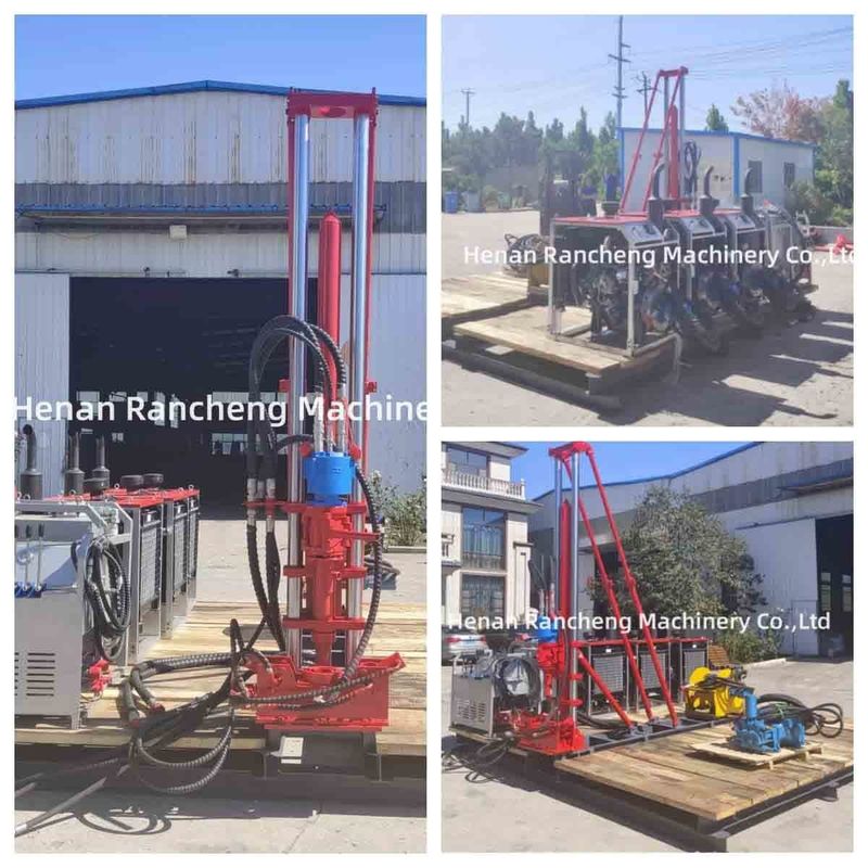 480m Peralatan Pertambangan Geologi RCK400P Portable Hydraulic Core Drill Rig