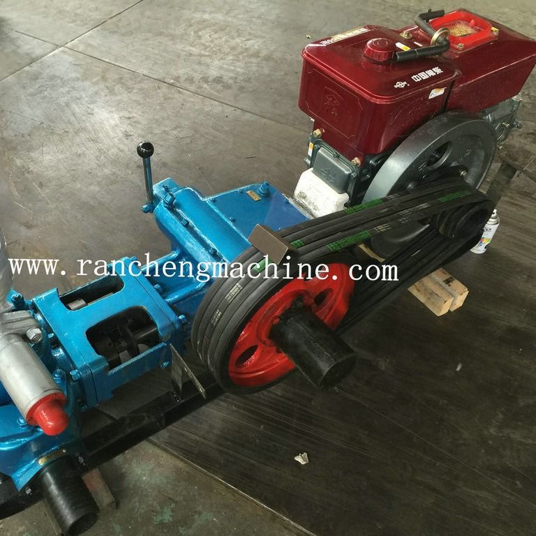 BW200 Horisontal Tipe Dua Silinder Pompa Aksi Ganda Rigs Pengeboran Dalam 200m