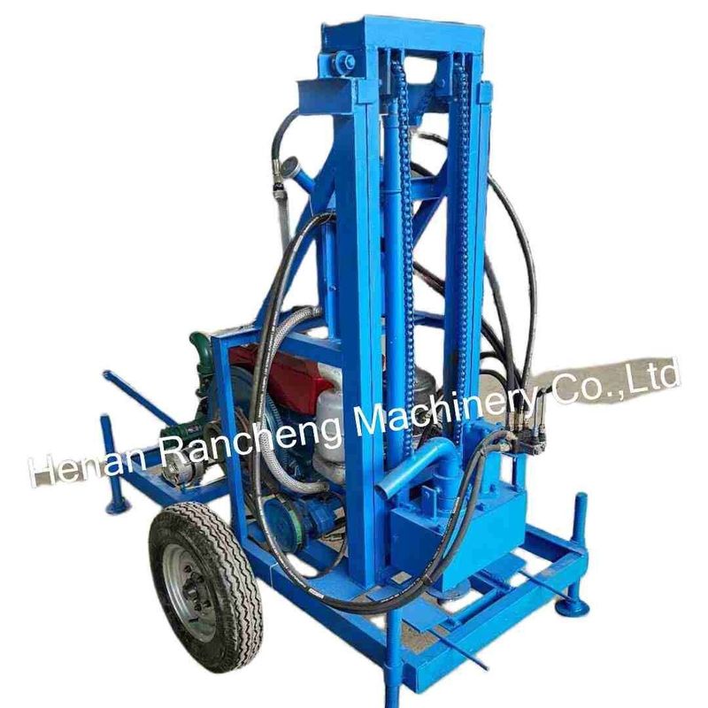 Mesin Pengeboran Air Hidrolik 150m Dengan Jenis Perkussive dan Rotating