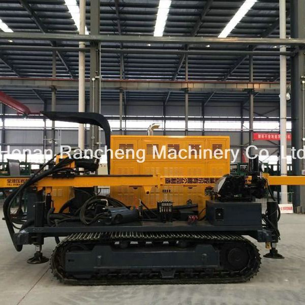 Pengeboran Core Crawler Hydraulic Advanced Rig Didorong oleh 74KW Cu-mmins
