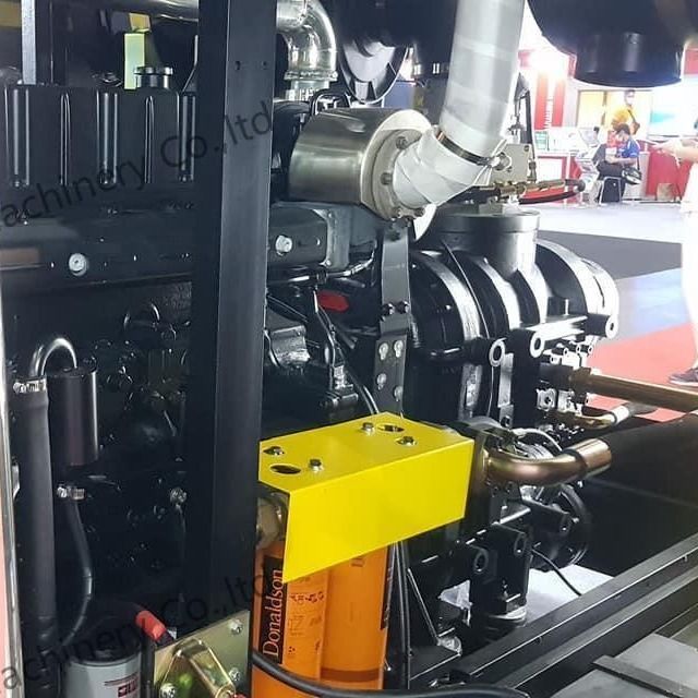 25bar 1107cfm Diesel sekrup kompresor udara untuk air dengan 400hp Yuchai