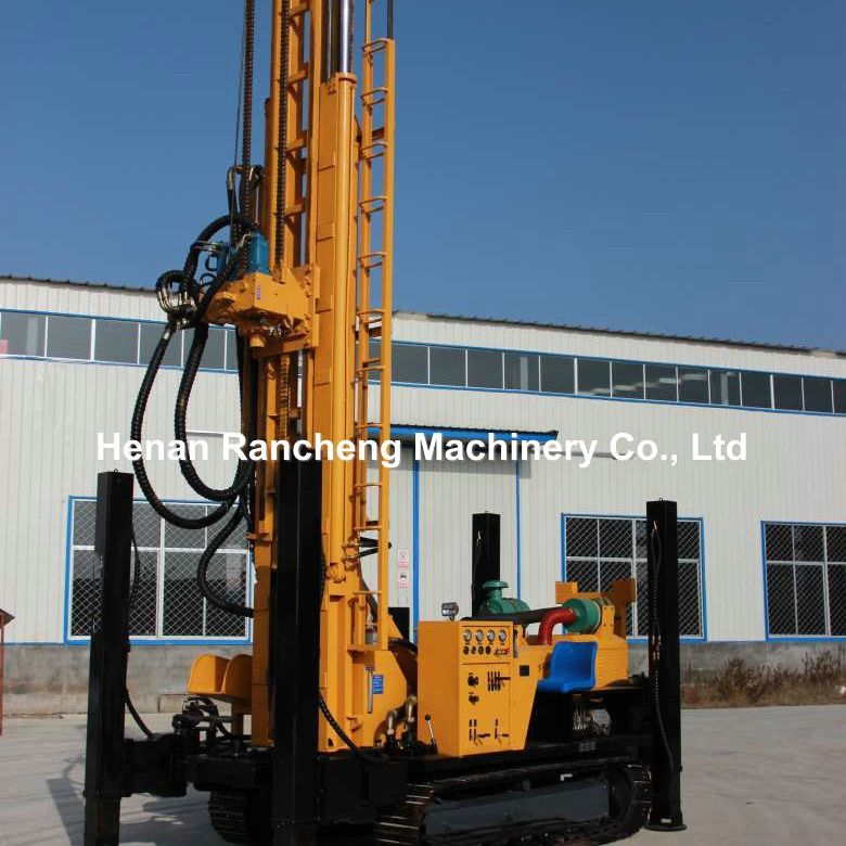 800m Geoteknik Hydraulic Crawler Tipe Blast Borehole Mining Machine Untuk Batu