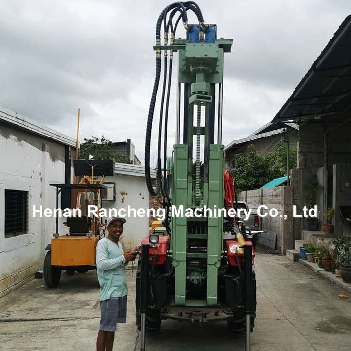 Mesin Pengeboran Lubang Dengan 1.4T Hoisting Force Of Winch Untuk Operasi yang Stabil