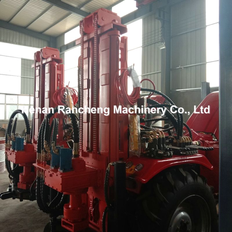 Mesin Pengeboran Lubang Dengan 1.4T Hoisting Force Of Winch Untuk Operasi yang Stabil