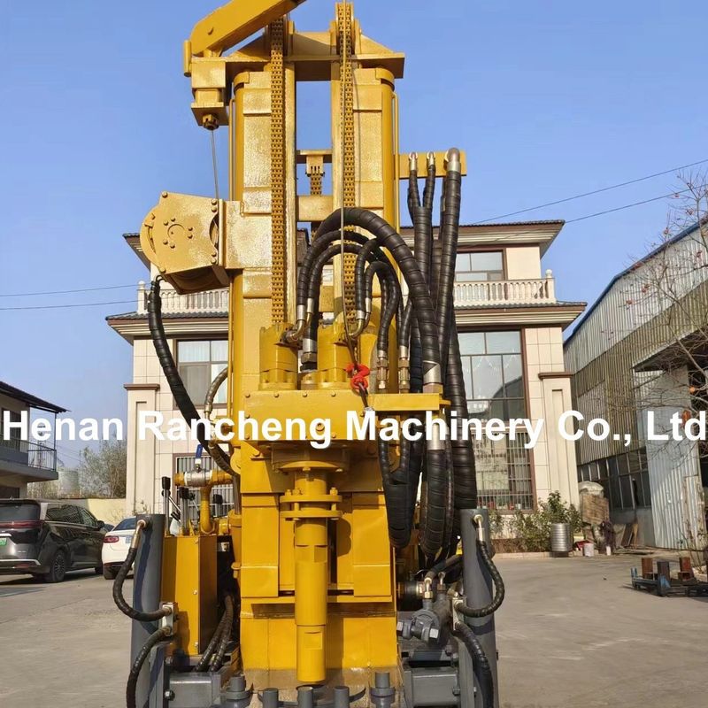150m Deep Compact Portable Crawler Drilling Rig Untuk Proyek Lubang Air